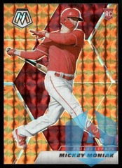 2021 Panini Mosaic Orange Reactive Mickey Moniak RC #232